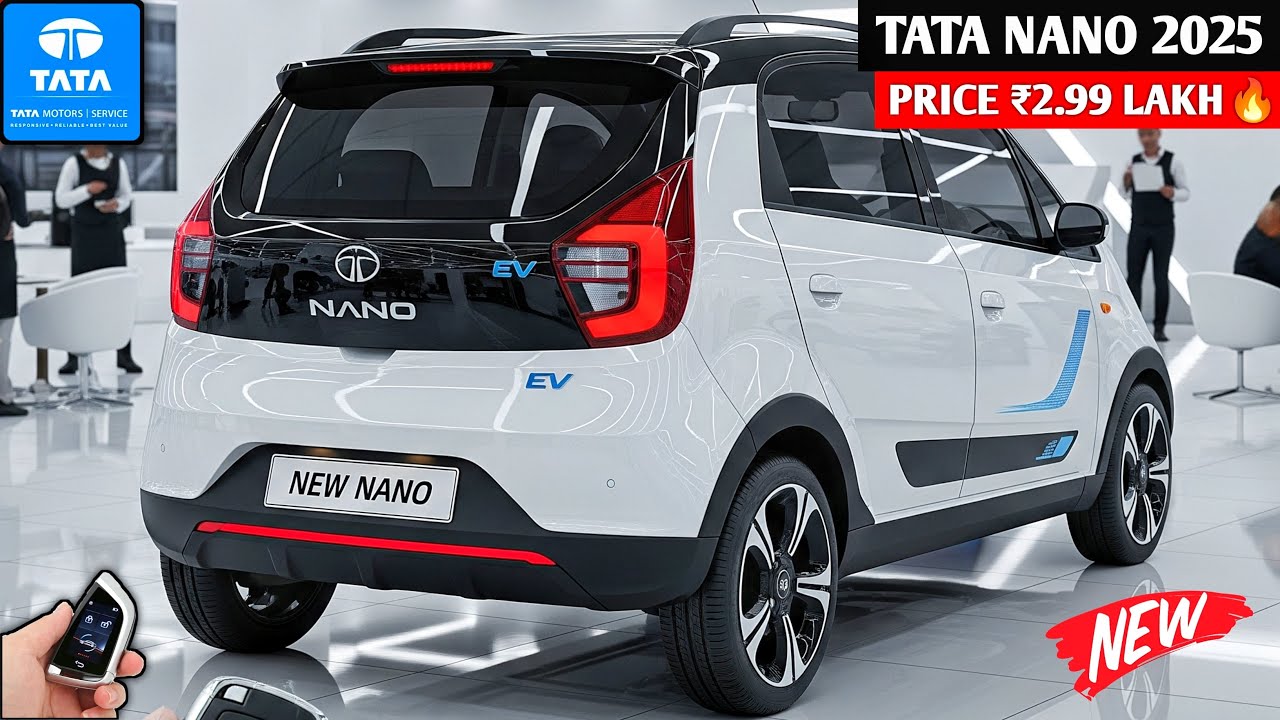 Tata Nano Electric, Tata Nano 2025, Tata Nano EMI, Affordable EV India, Electric Car India, Tata Electric Car, Tata Nano 350KM Range, Nano Fast Charging, Nano Premium Interiors, Tata Nano Launch, City Electric Car, Best EV 2025, Tata Nano Features, Eco Friendly Car India, Electric Vehicle India