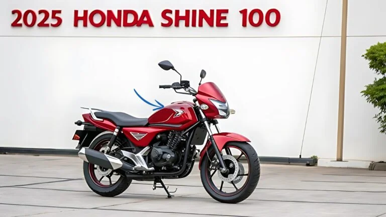 Honda Shine 100 2025, Honda Shine 100 mileage 85 KMPL, Honda Shine 100 review 2025, Honda Shine 100 features, Honda Shine 100 EMI ₹3,799, Honda Shine 100 alloy wheels, Honda Shine 100 Eco-Boost engine, Honda Shine 100 CBS braking, Honda Shine 100 digital console, Best 100cc bikes 2025