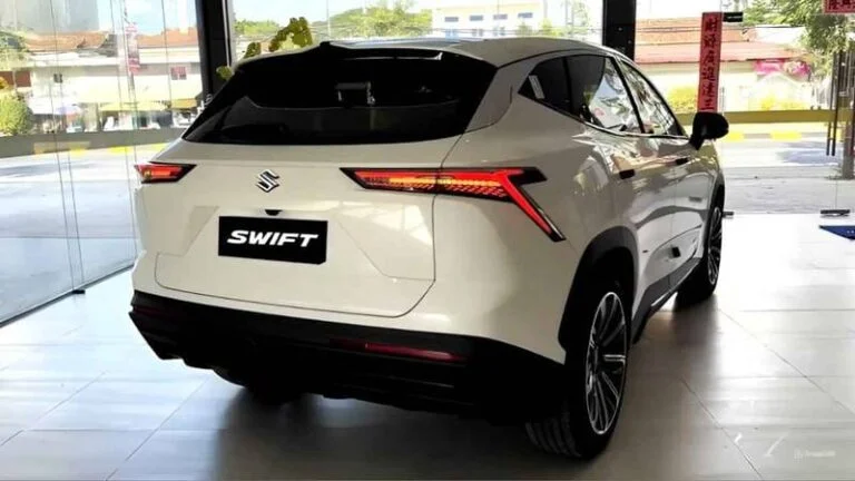 New Maruti Swift 2025, Maruti Swift 2025 EMI price, Swift 2025 hybrid mileage, Maruti Swift panoramic sunroof, Wireless charging car India, Sporty hatchback India 2025, LED DRLs Swift 2025, Affordable hybrid car India, Best hatchback 2025 India, Swift 2025 features review, Maruti Swift safety features, Urban fuel-efficient car, Swift 2025 interior & comfort, Maruti Swift pre-booking EMI, Mileage king Swift 2025