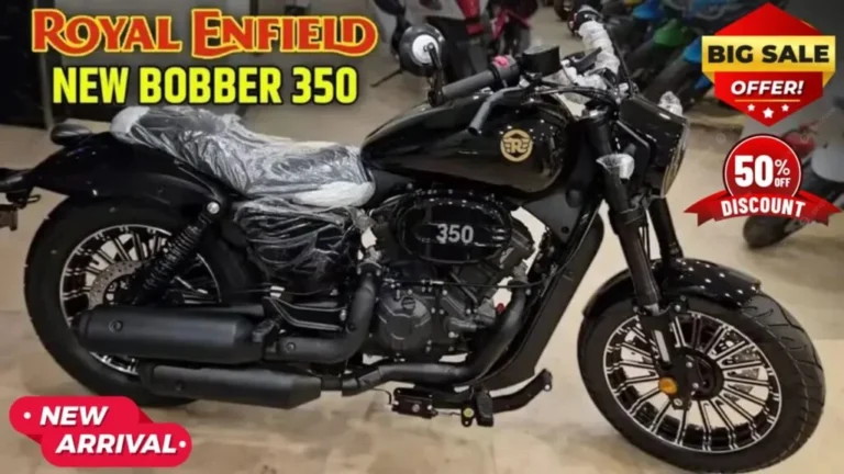 Royal Enfield 350 Bobber 2025, 350cc Bobber bike India, Royal Enfield Bobber 77 KMPL, Royal Enfield LED DRL bike, Cruise control motorcycles India, Bobber 2025 features, Royal Enfield J-Series engine, Premium cruiser India, Royal Enfield bike discounts, 350 Bobber mileage, Royal Enfield 2025 launch, Modern Royal Enfield bikes, Best cruiser bike India 2025, Bobber 350 performance review, Affordable Royal Enfield cruiser