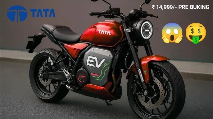 Tata Electric Bike 2025, Tata EV Bike Launch, Tata e-bike 360KM range, Tata Electric Bike price in India, Electric bike under 15000, EV bikes 2025 India, Tata Motors Electric Two-Wheeler, 45-minute rapid charging bike, AI navigation electric bike, Best electric bike 2025 India, New Tata Electric Bike Review, Tata EV 2025 features, Tata Electric Scooter alternative, affordable electric bikes India, long-range EV bikes India